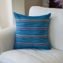 Turquoise Karen cushion cover