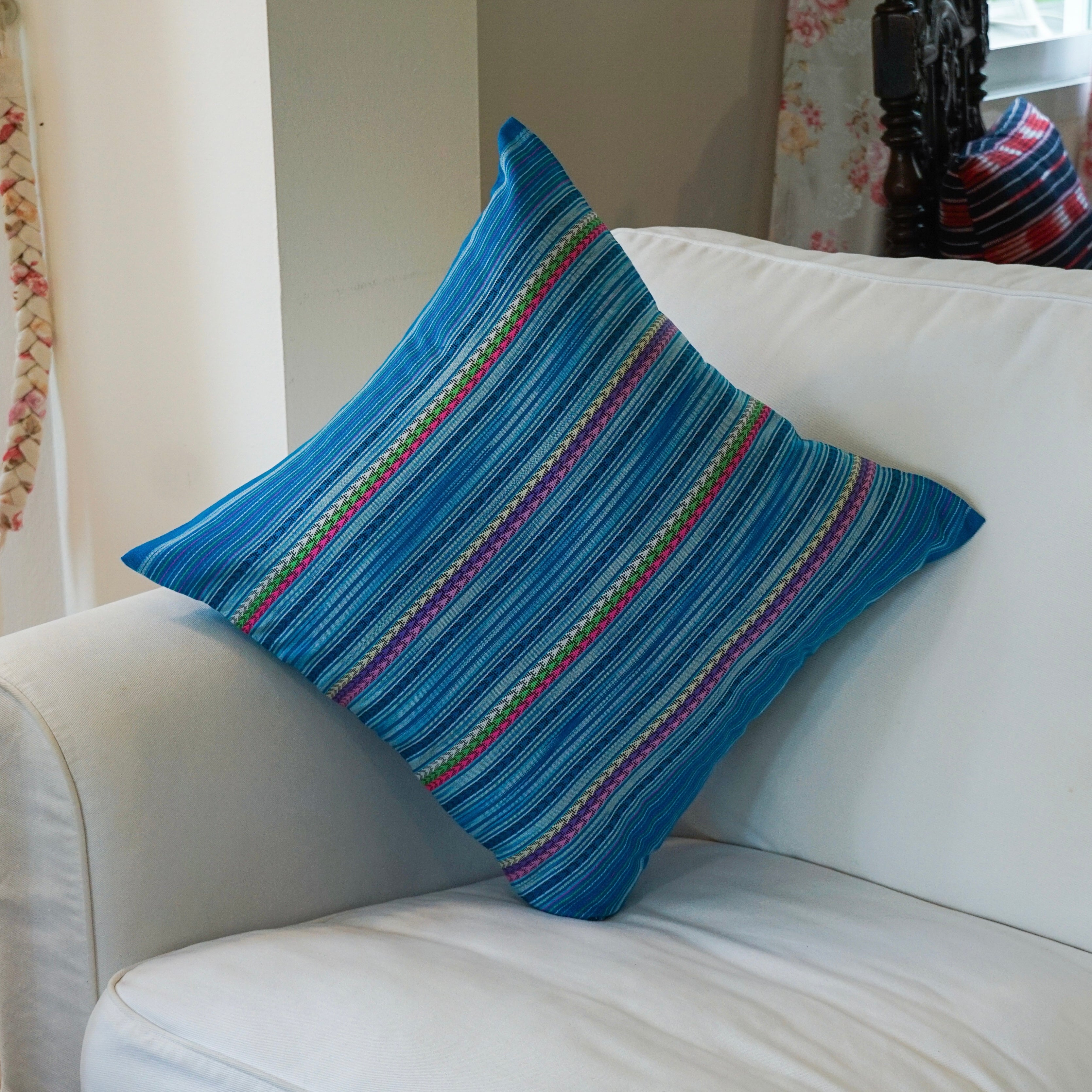 Turquoise Karen cushion cover Turquoise Karen cushion cover