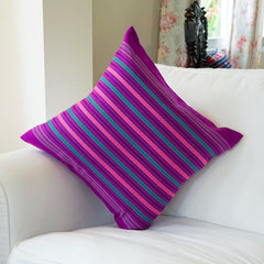 Purple Karen cushion cover