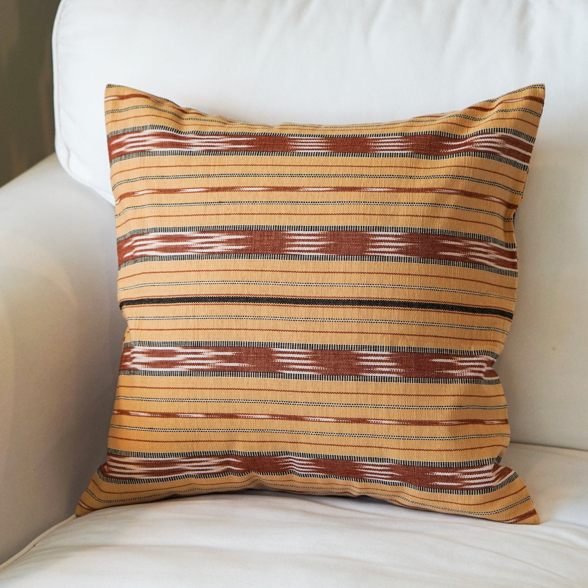 Water Pattern Cream Karen cushion cover