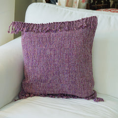 Cerise Karen cushion cover