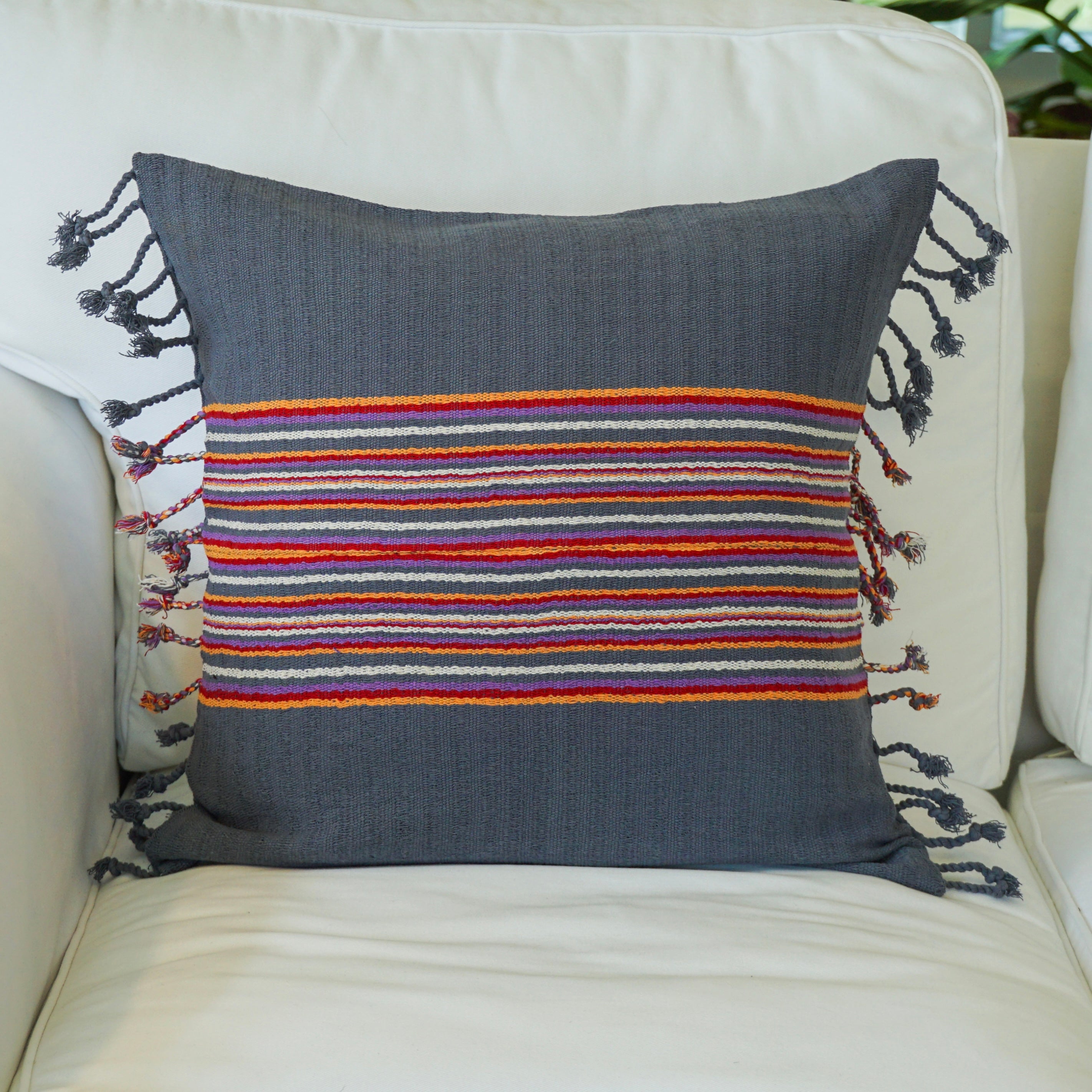 Casual Grey Karen cushion cover Casual Grey Karen cushion cover