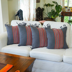 Casual Grey Karen cushion cover