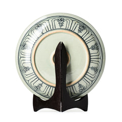 Stoneware Stylized Ganesha Display Plate