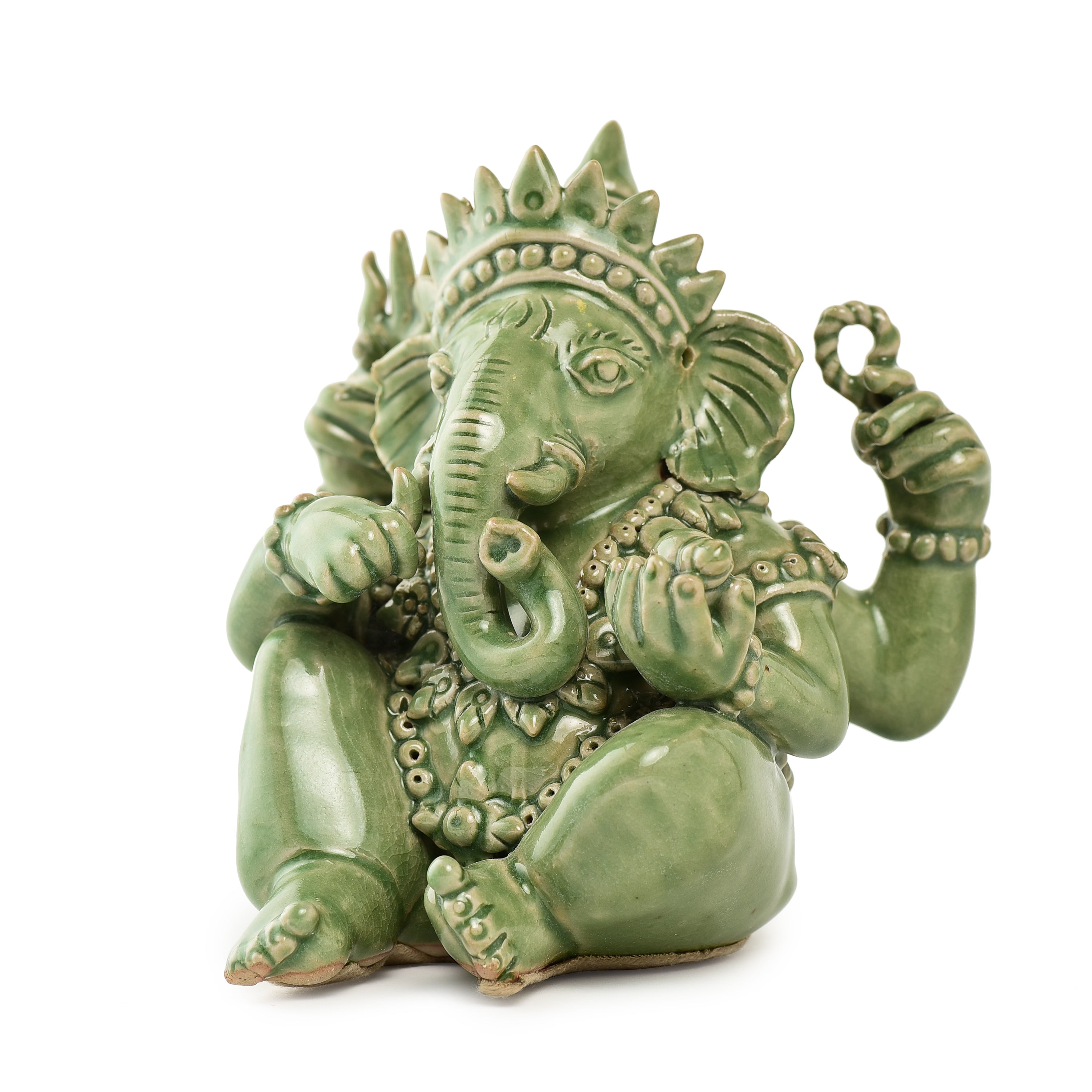 Stoneware Ganesha (small) Stoneware Ganesha (small)