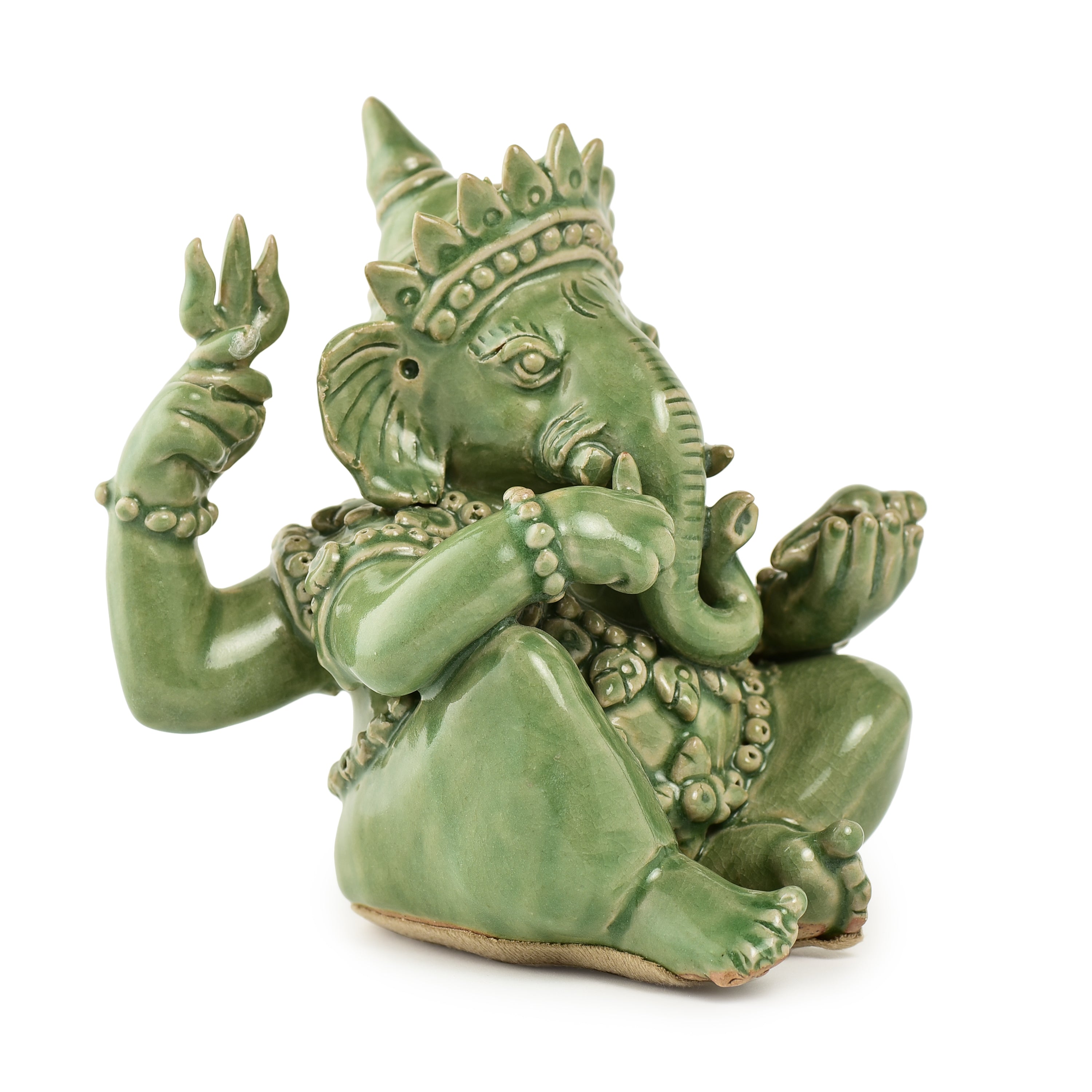 Stoneware Ganesha (small) Stoneware Ganesha (small)