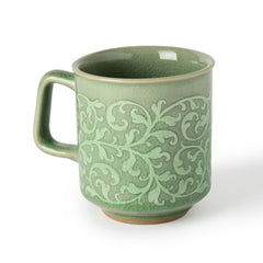 Celadon Kanok Design Coffee Mug