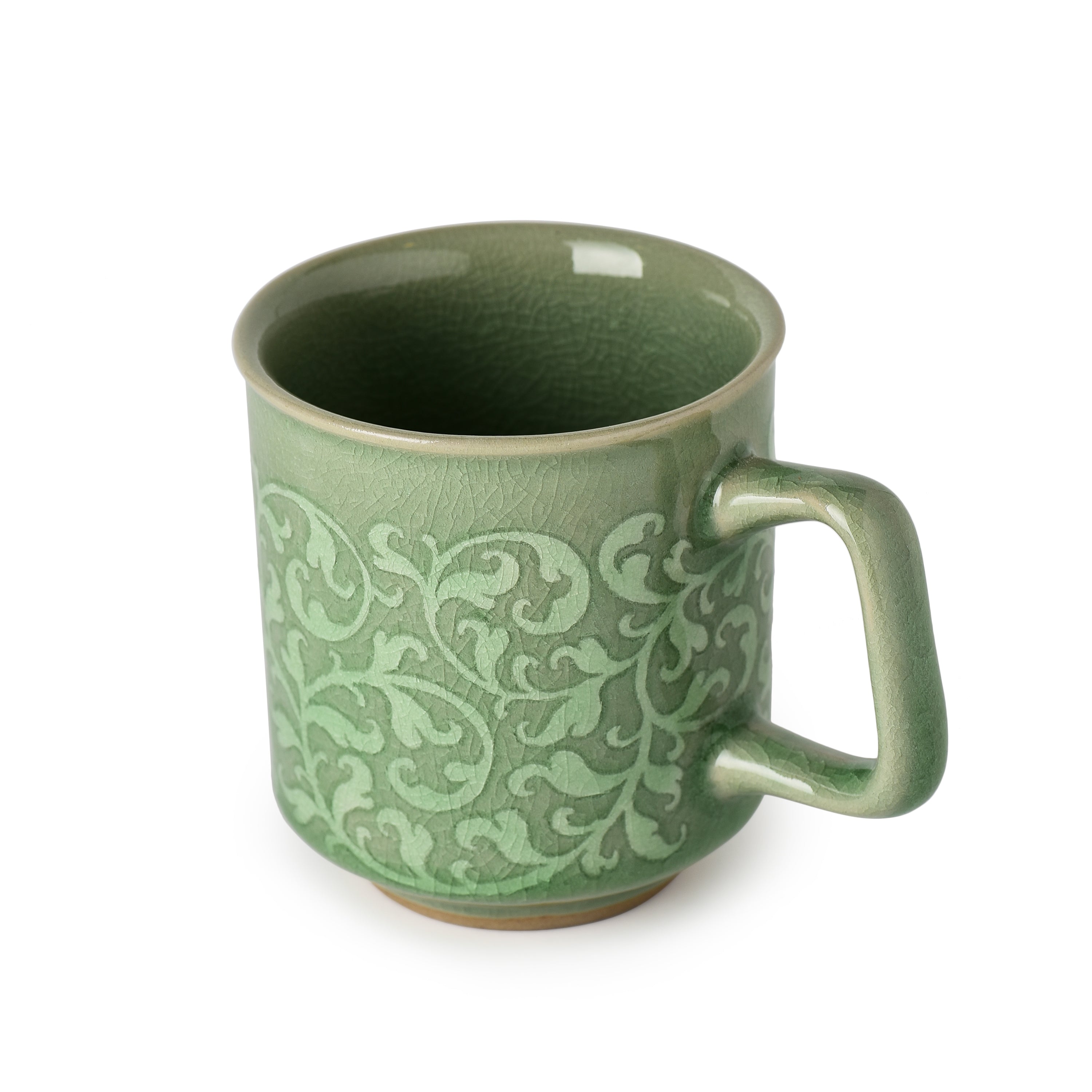 Celadon Kanok Design Coffee Mug Celadon Kanok Design Coffee Mug