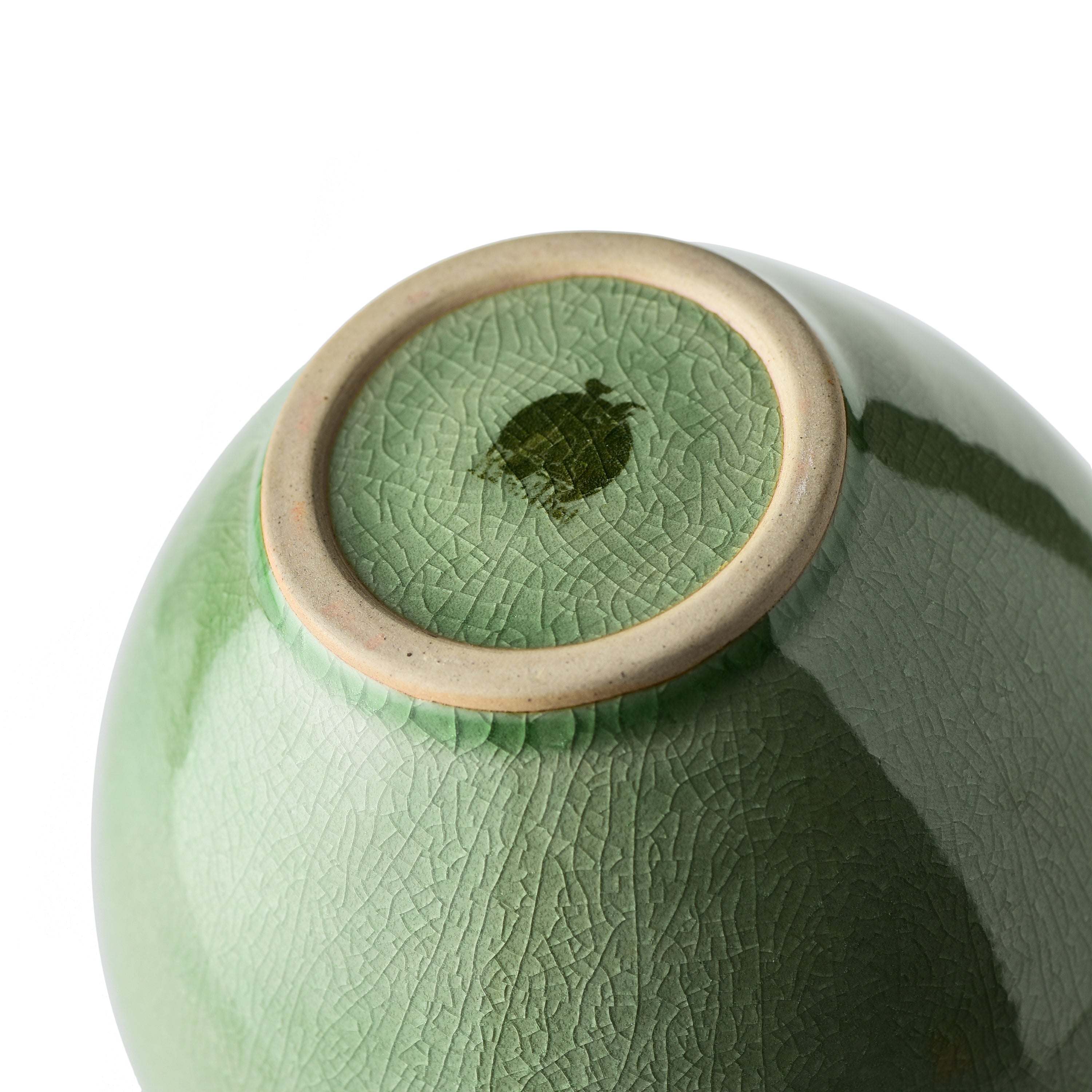 Celadon oval vase Celadon oval vase