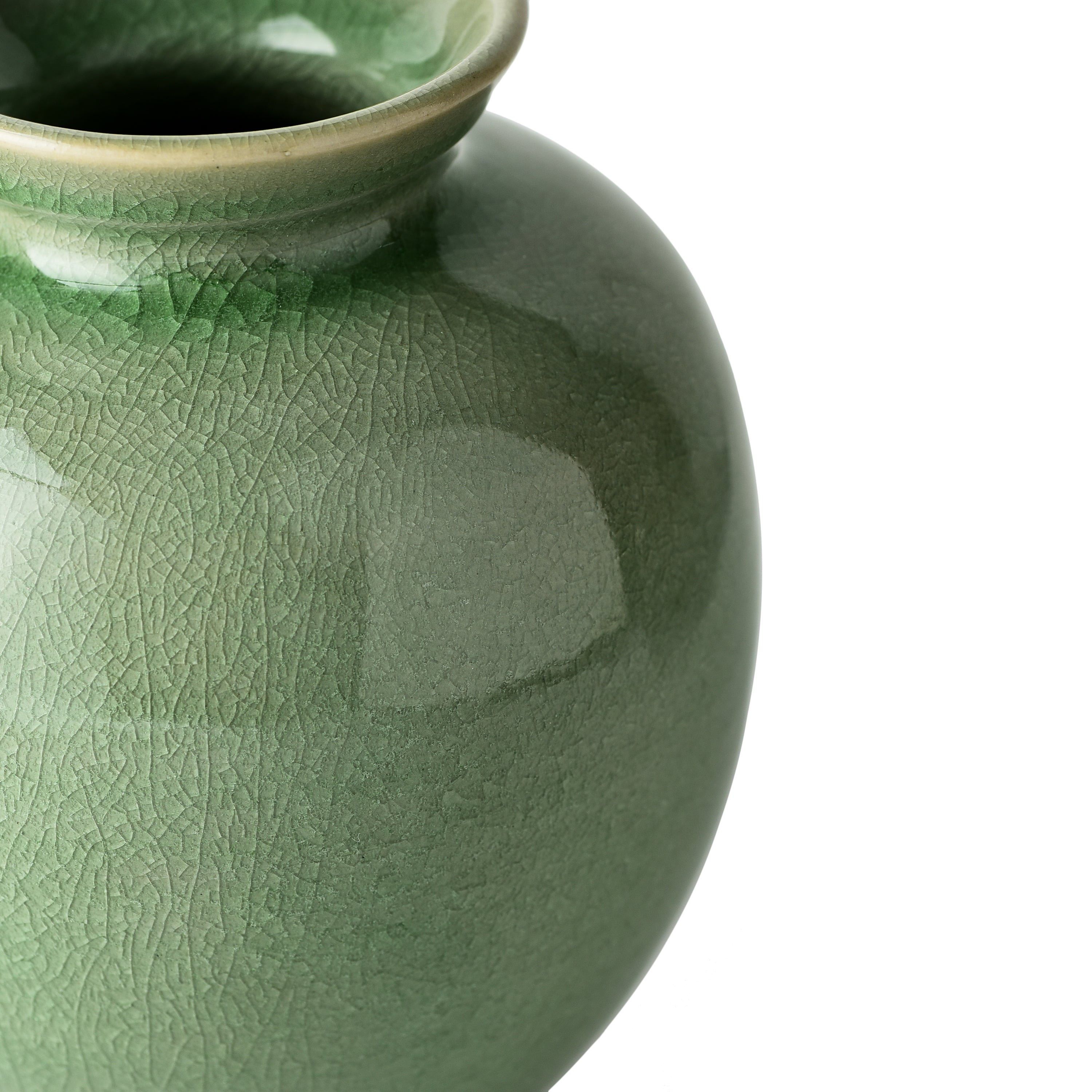 Celadon Round Vase Celadon Round Vase