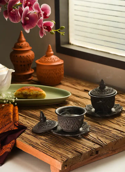Unglazed pottery