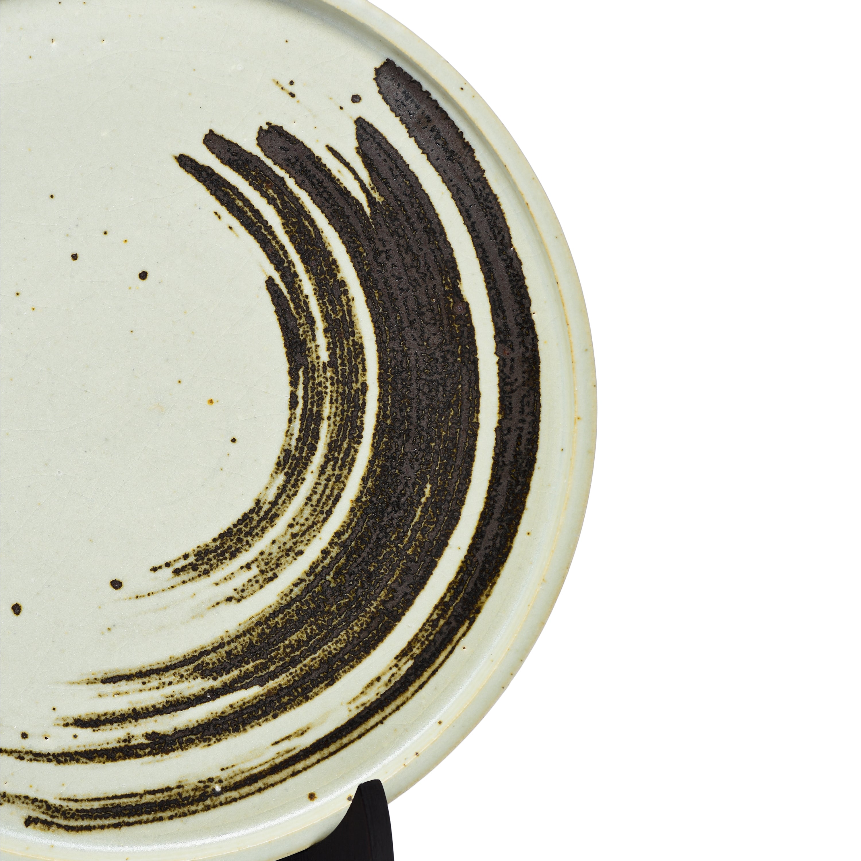 Stoneware Décor Plate Eternity Design Stoneware Décor Plate Eternity Design