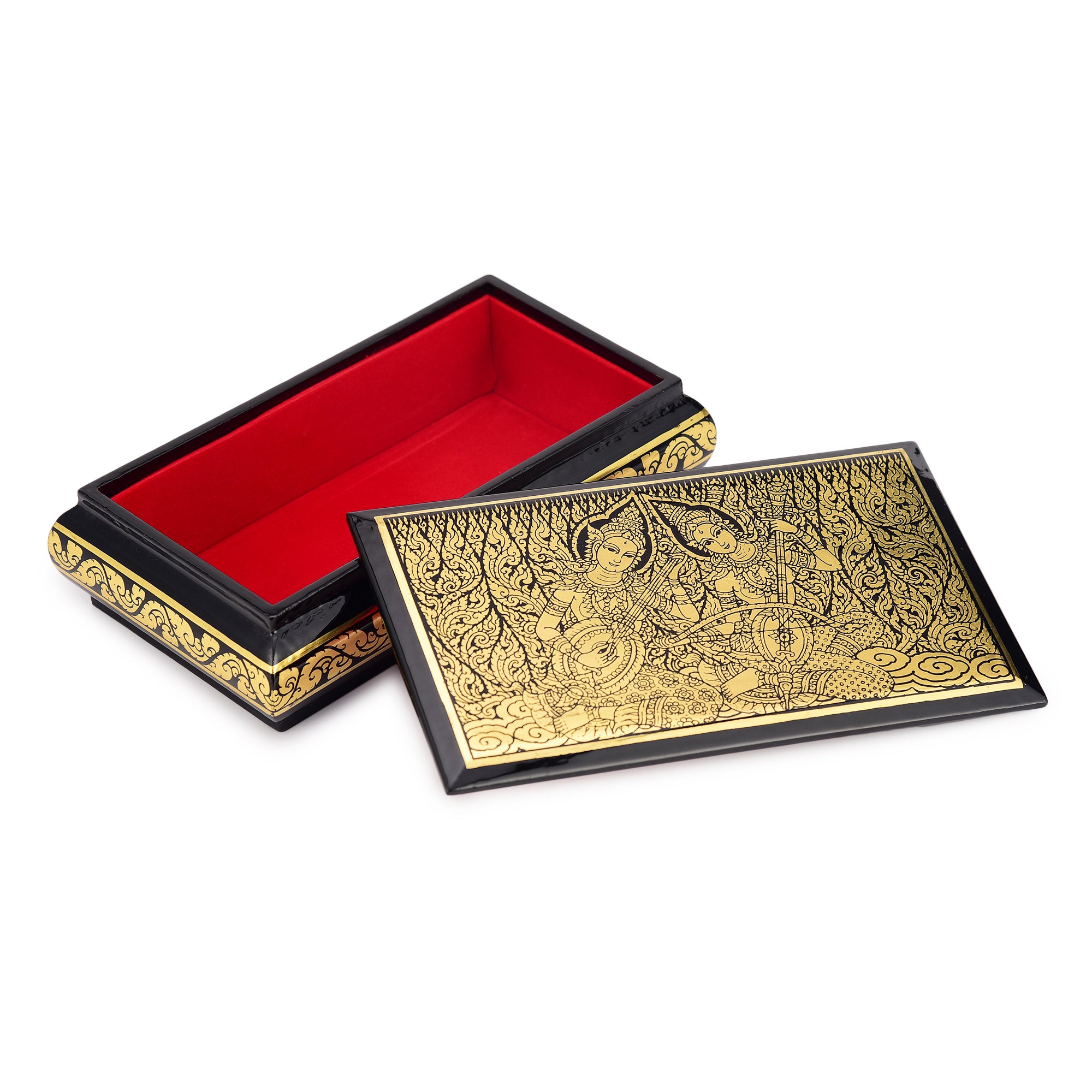 Apsara Musicians Lacquerware Jewellery Box Apsara Musicians Lacquerware Jewellery Box