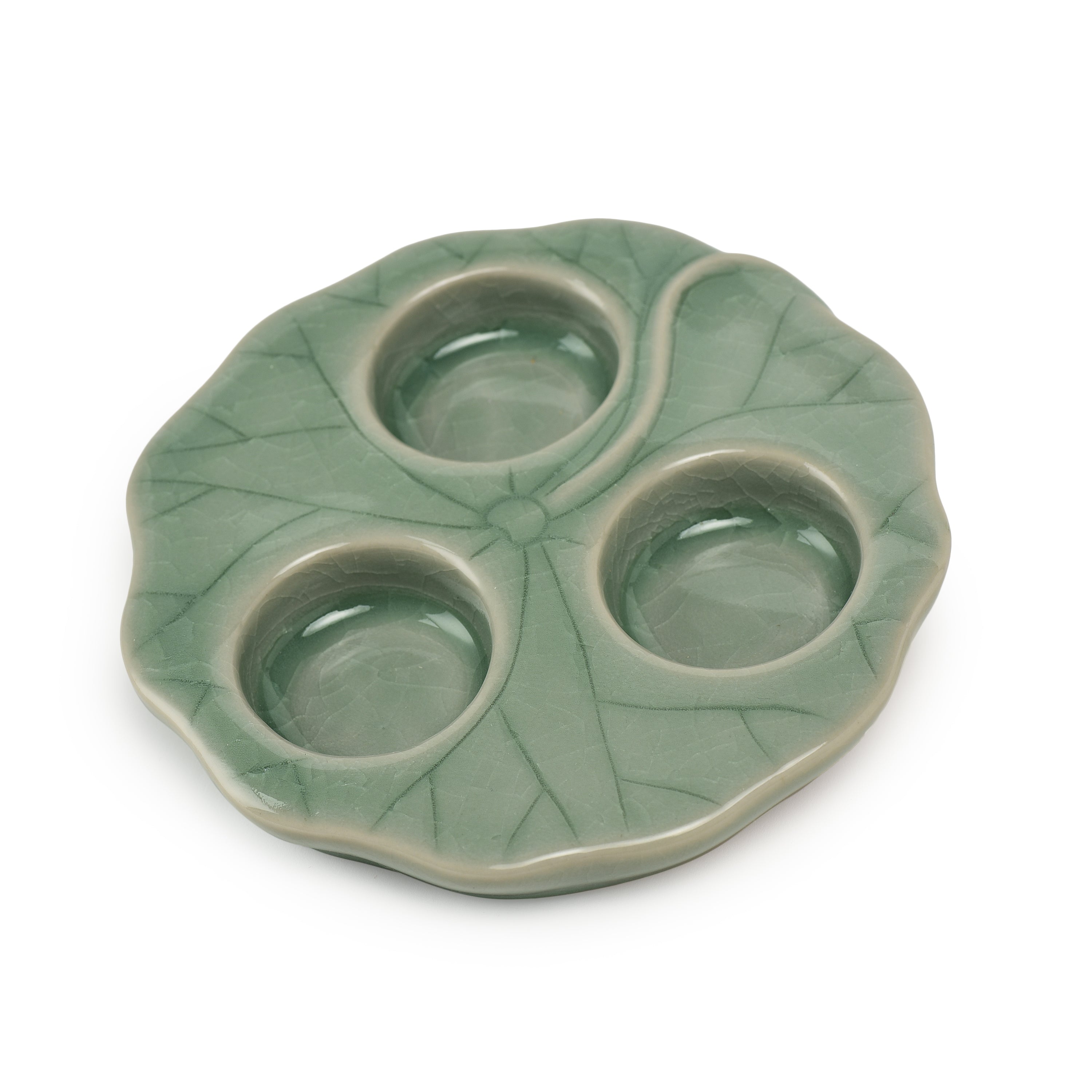 Celadon Candle Holder Celadon Candle Holder