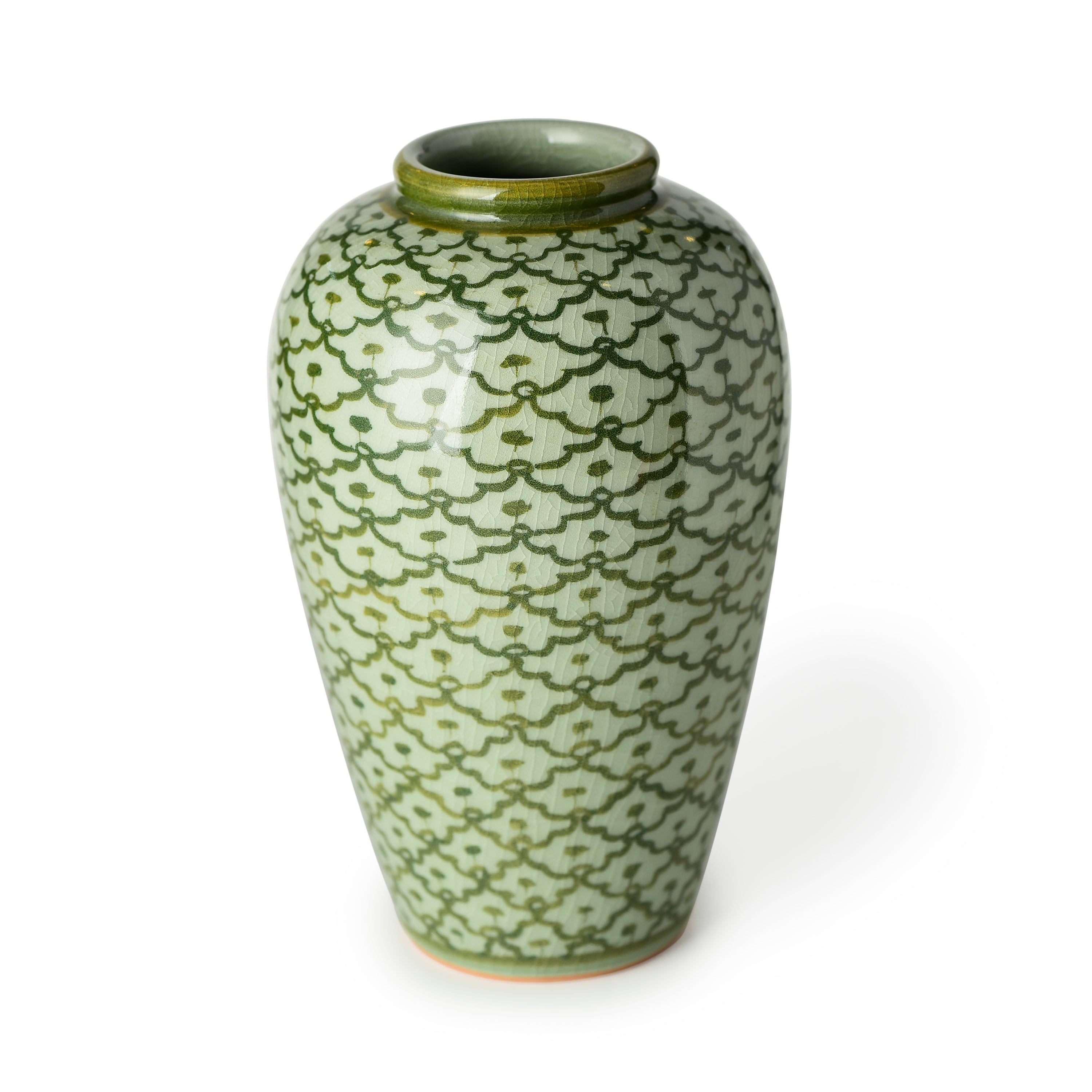 Celadon Tall Floral Vase Celadon Tall Floral Vase