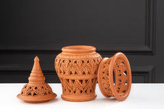 Multi-Tiered Spire Urn