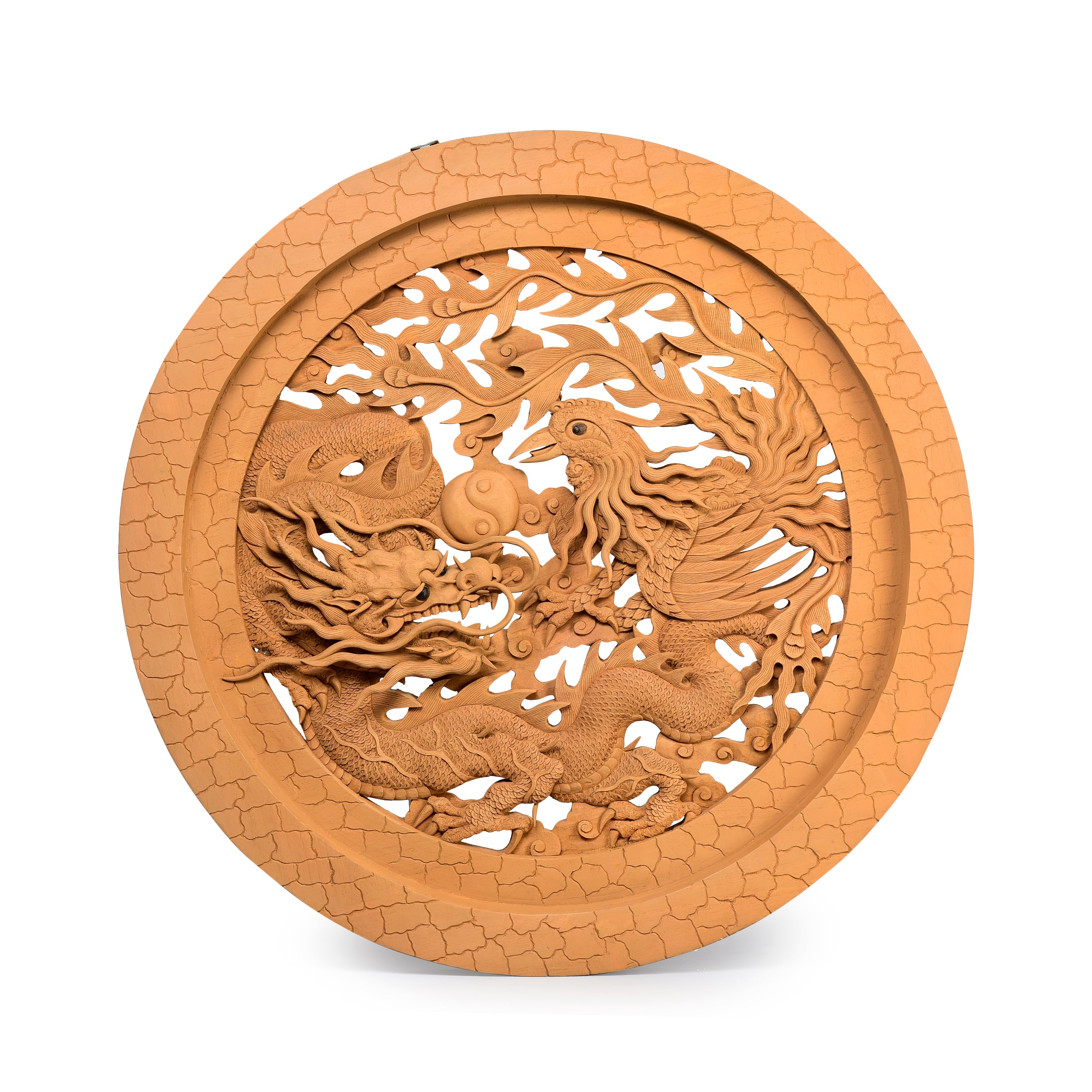 Dragon and Swan Wood Carving Dragon and Swan Wood Carving