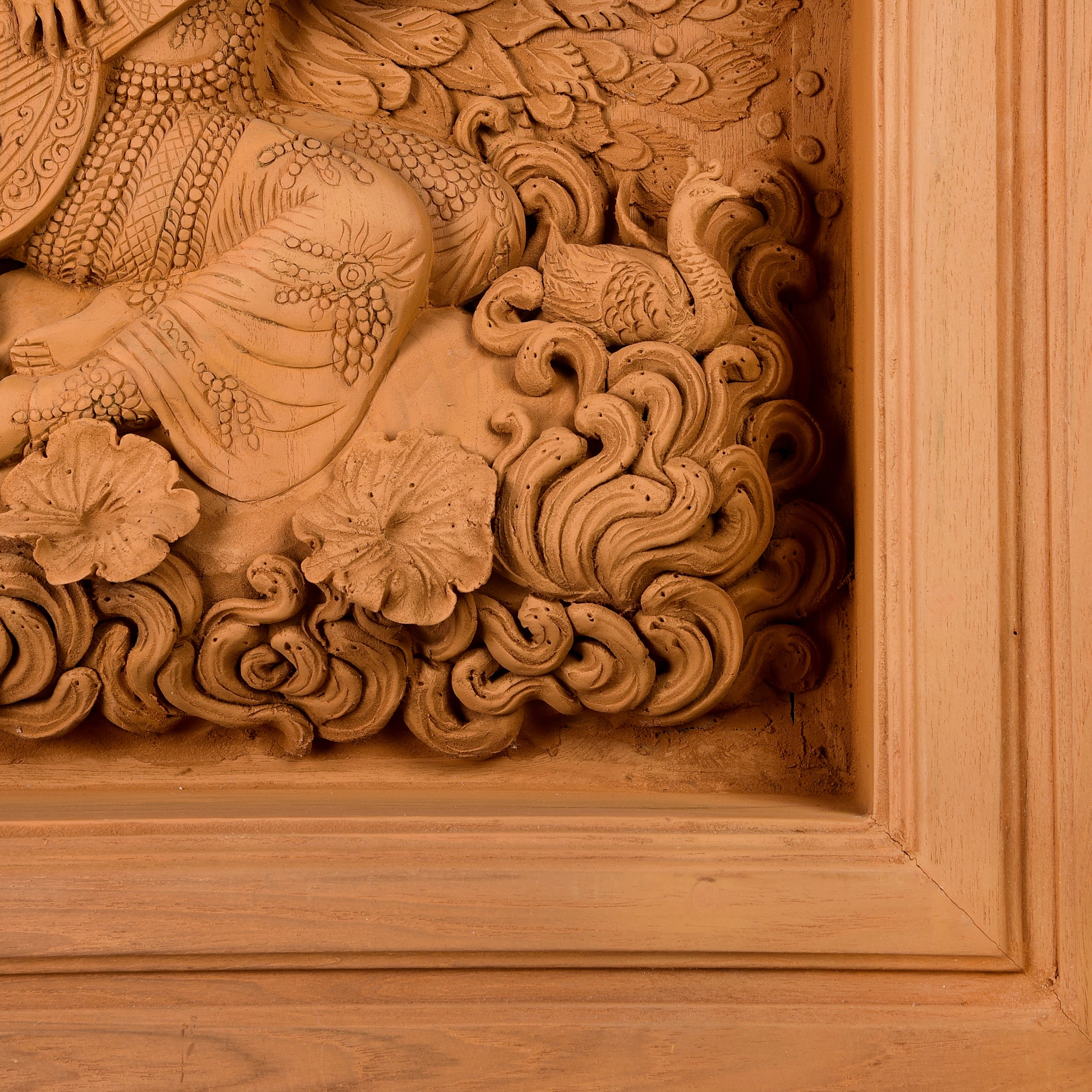 Goddess Saraswati Wood Carving Goddess Saraswati Wood Carving