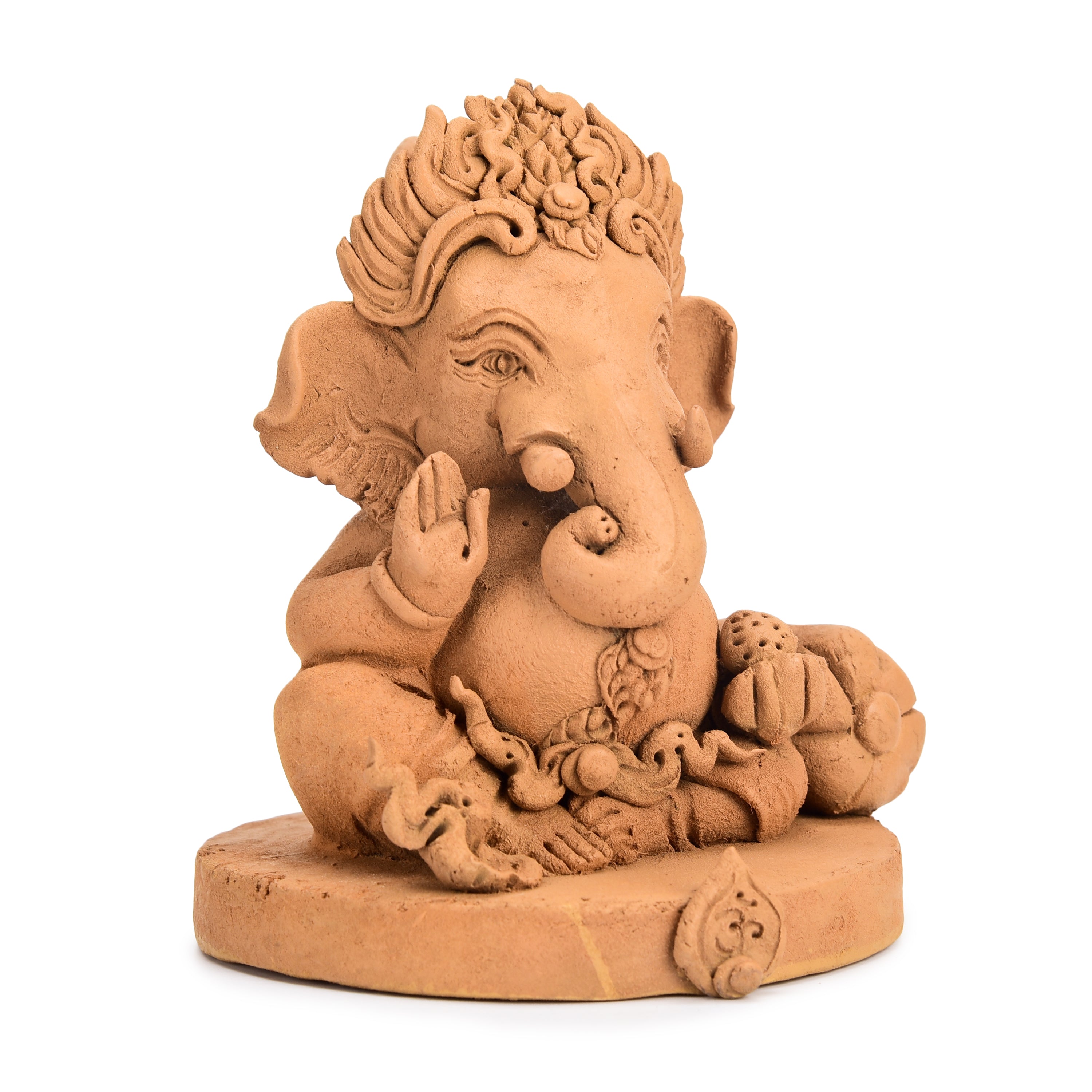 Seated Ganesha Wood Carving (Small) Seated Ganesha Wood Carving (Small)