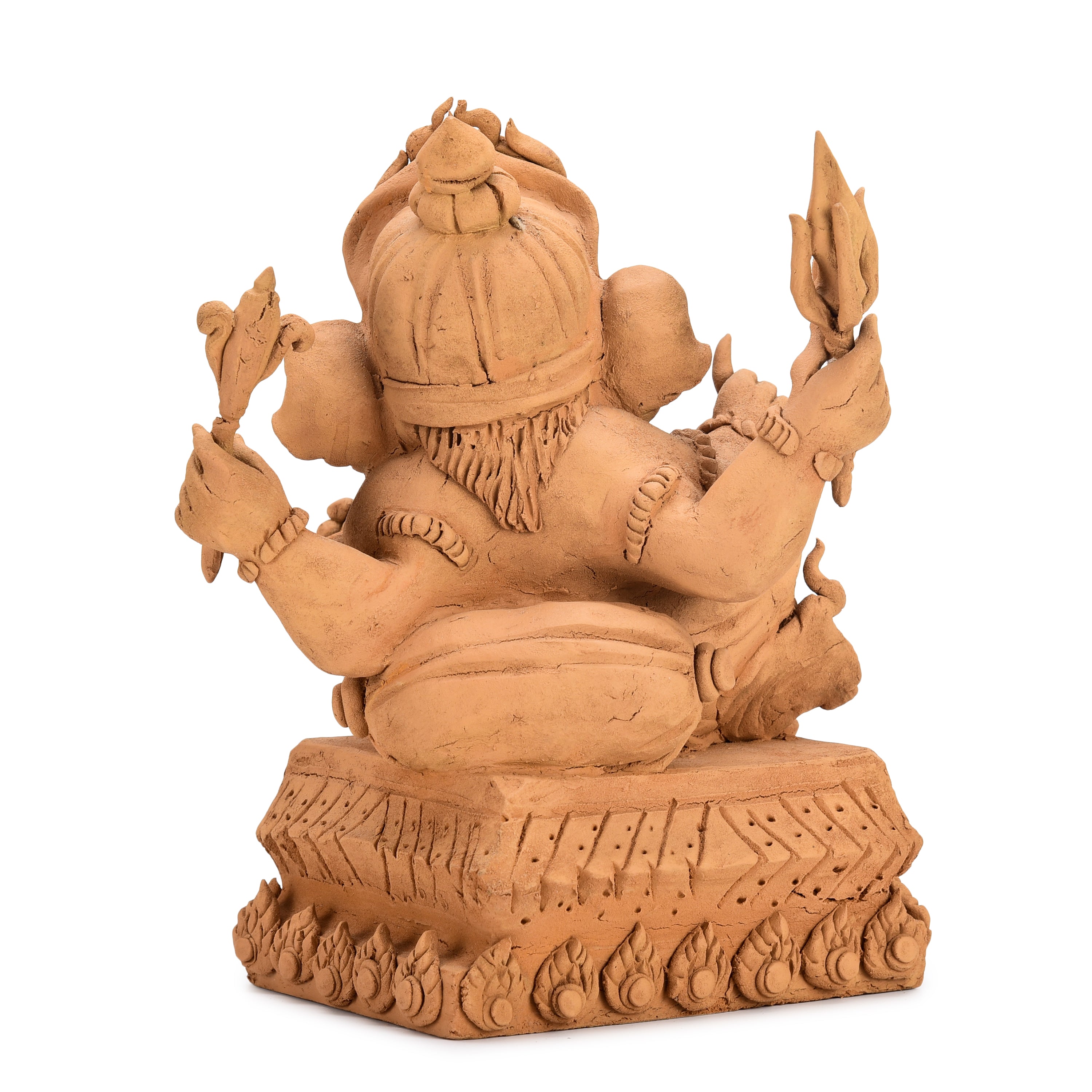 Relaxing Ganesha Wood Carving Relaxing Ganesha Wood Carving