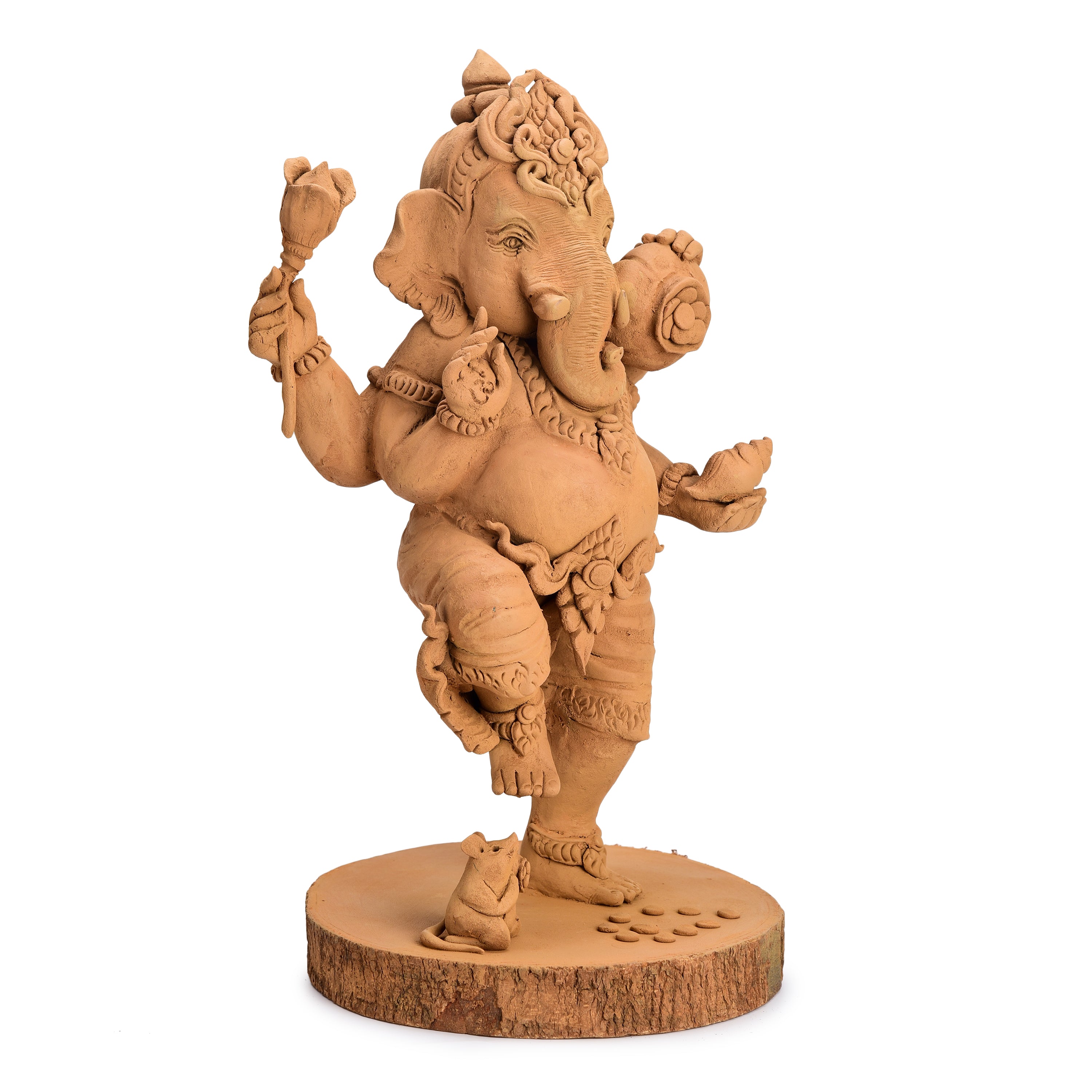 Dancing Ganesha Wood Carving Dancing Ganesha Wood Carving
