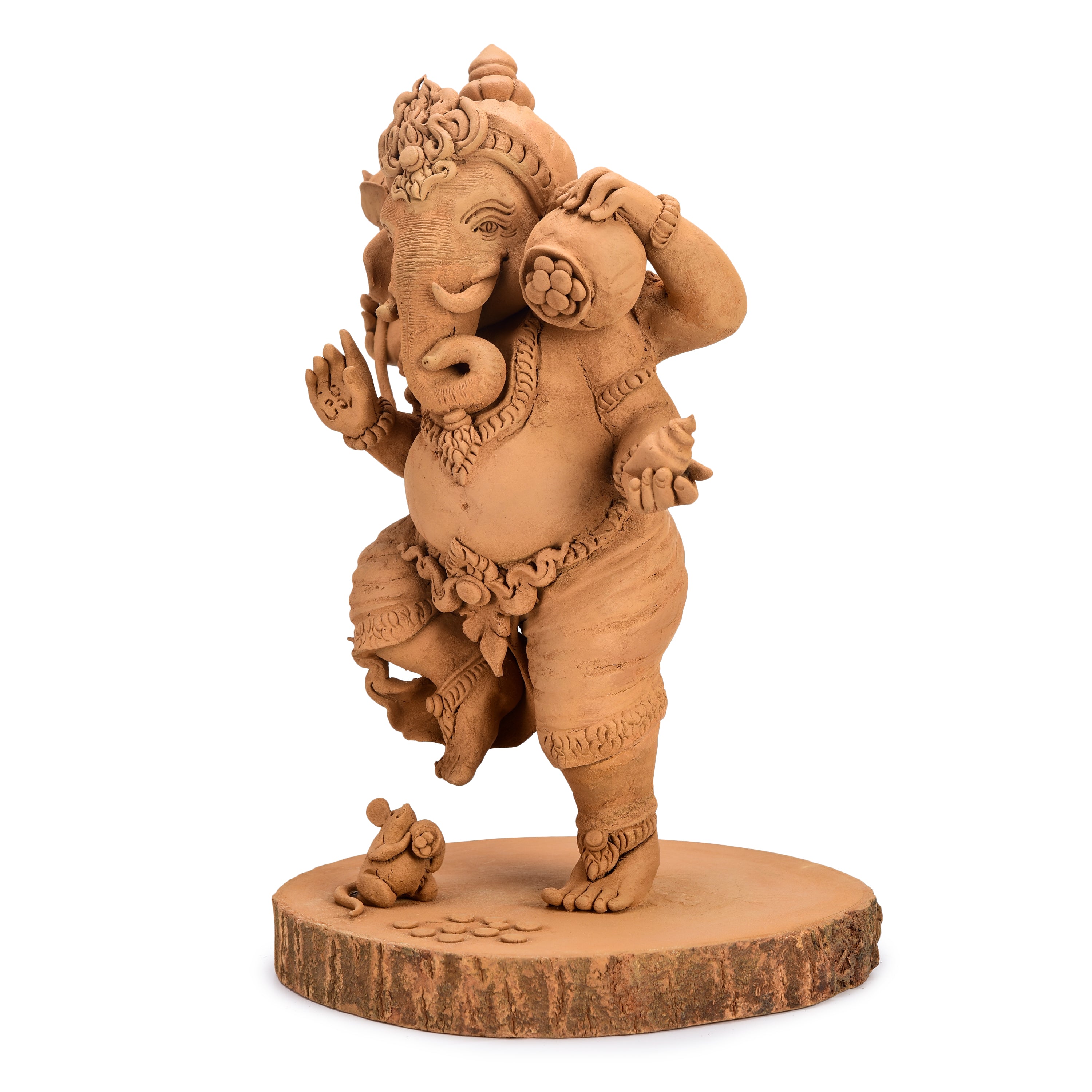 Dancing Ganesha Wood Carving Dancing Ganesha Wood Carving