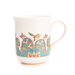 Coffee Mug in Bone China Benjarong