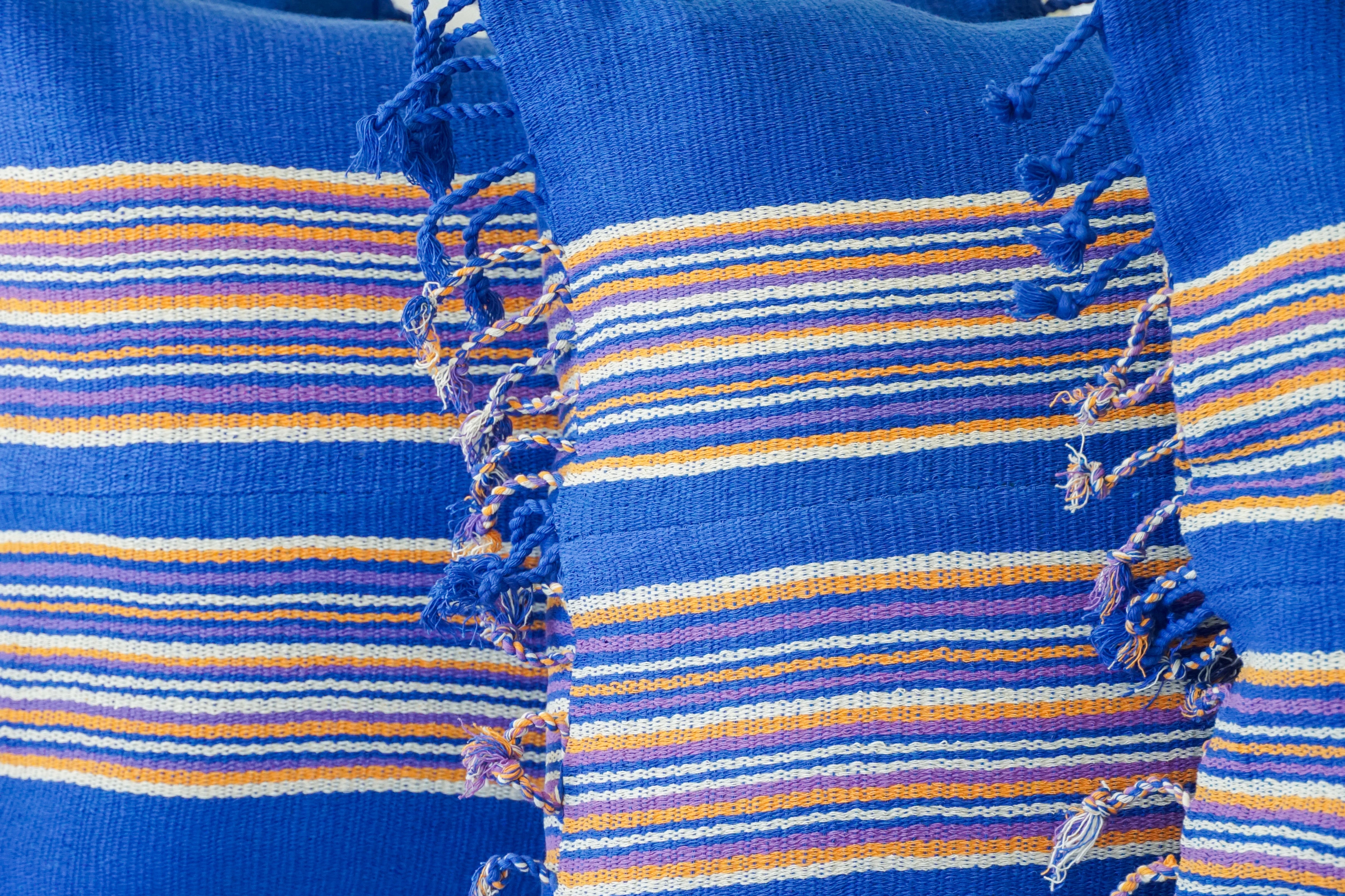 Casual Blue Karen cushion cover