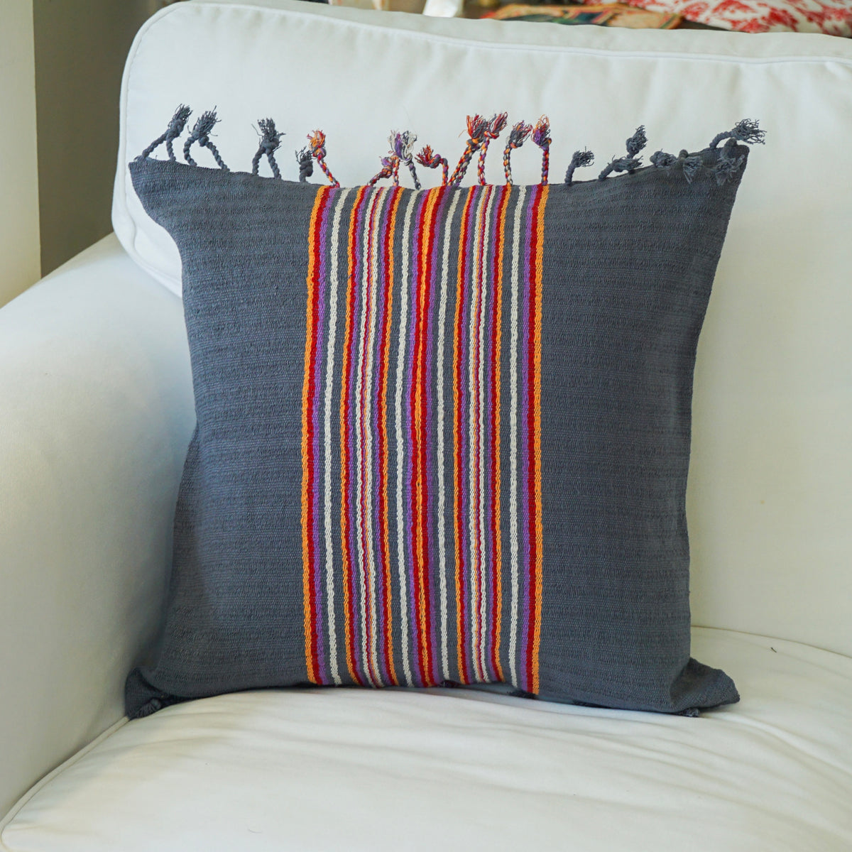 Casual Grey Karen cushion cover