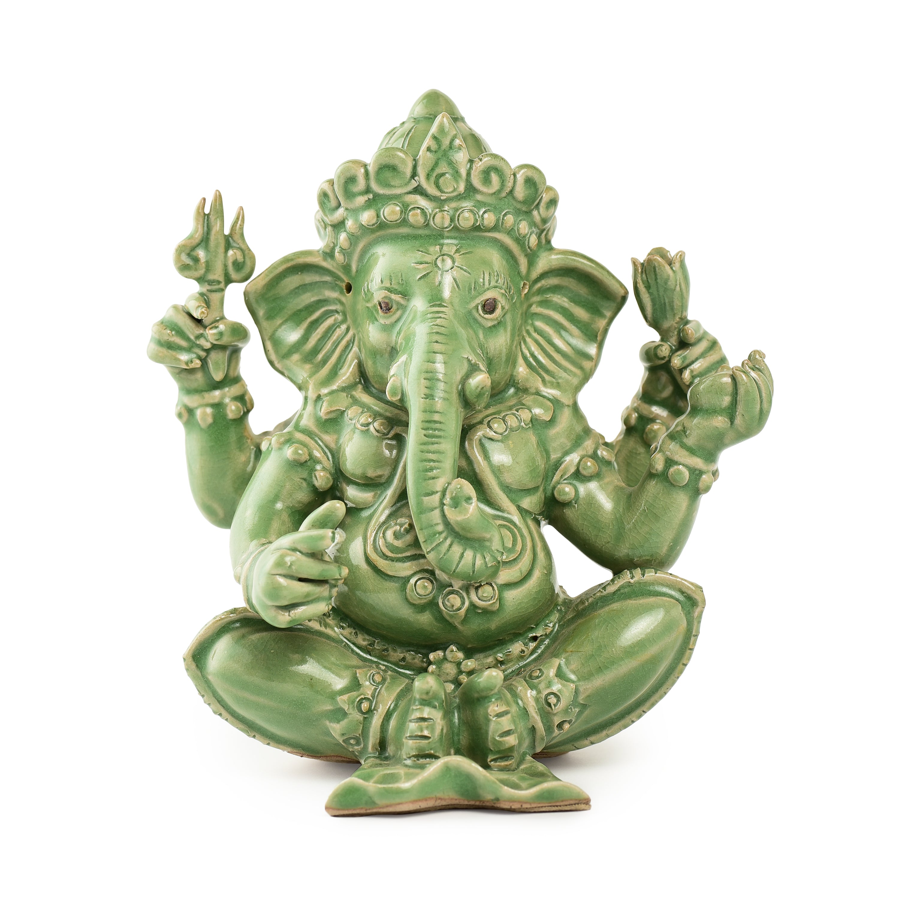 Stoneware Ganesha (medium)