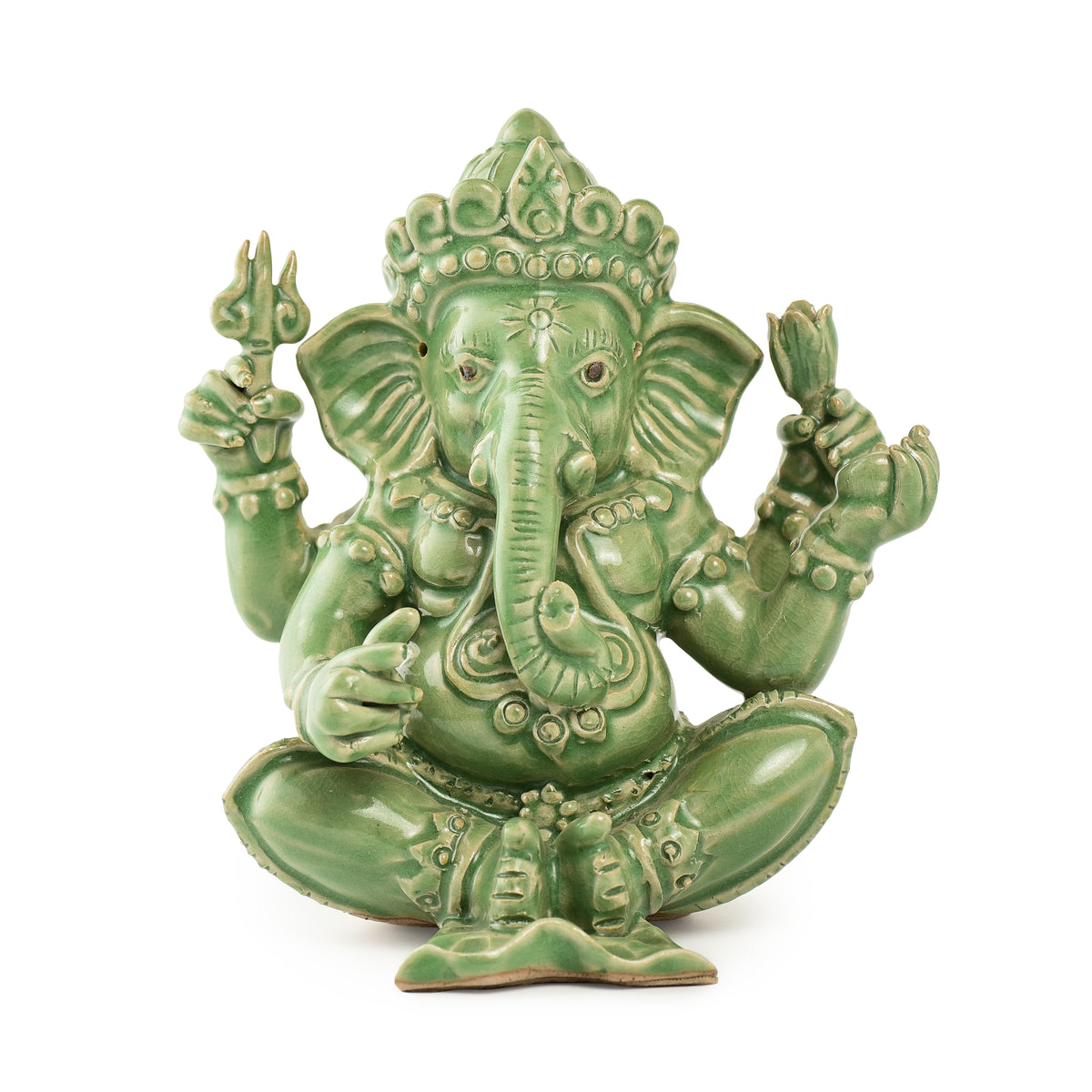 Stoneware Ganesha (medium)