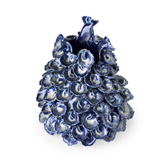 Stoneware Coral Vase Cobalt Blue (large)