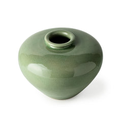 Celadon Heart Shaped Vase