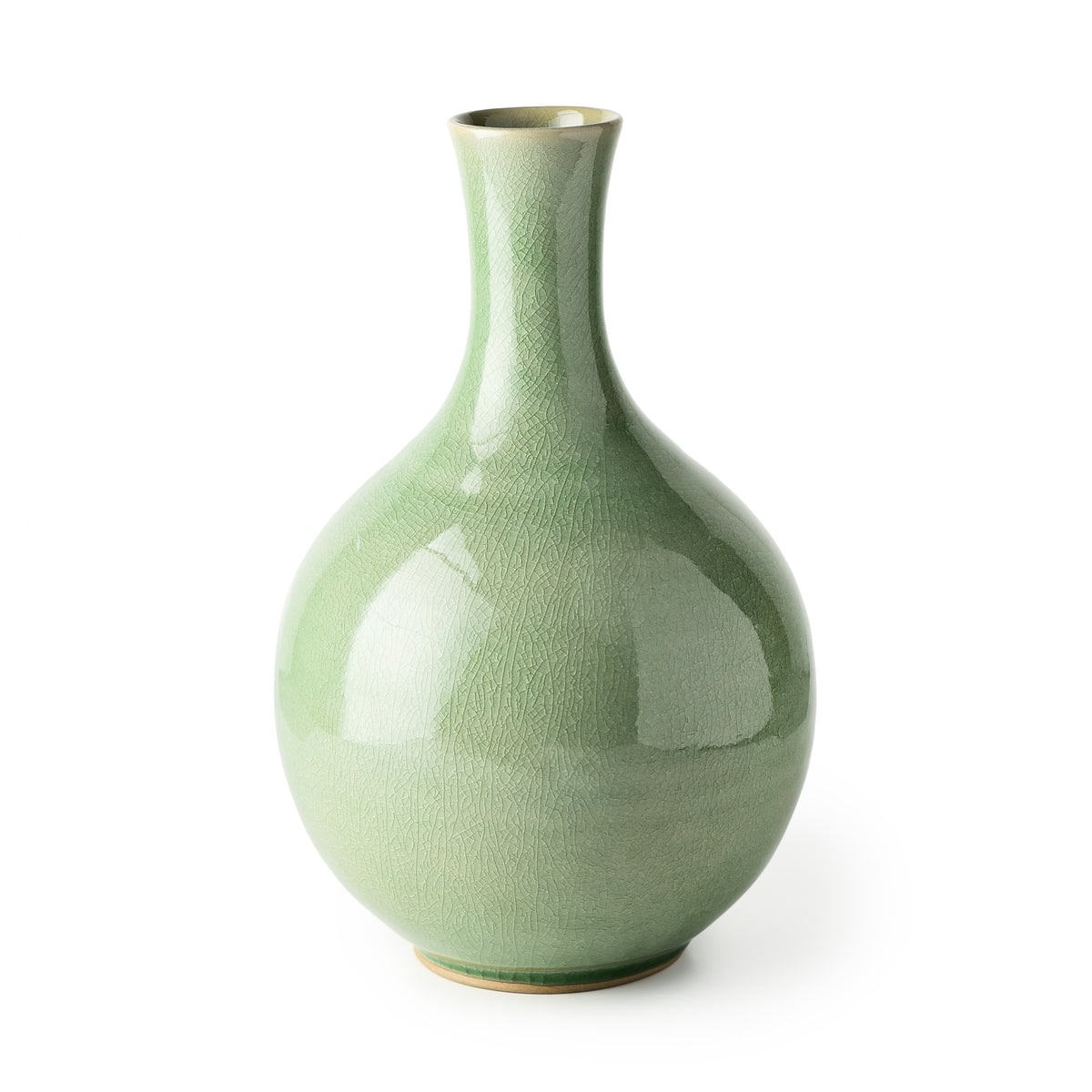 Celadon Pear Shaped Vase