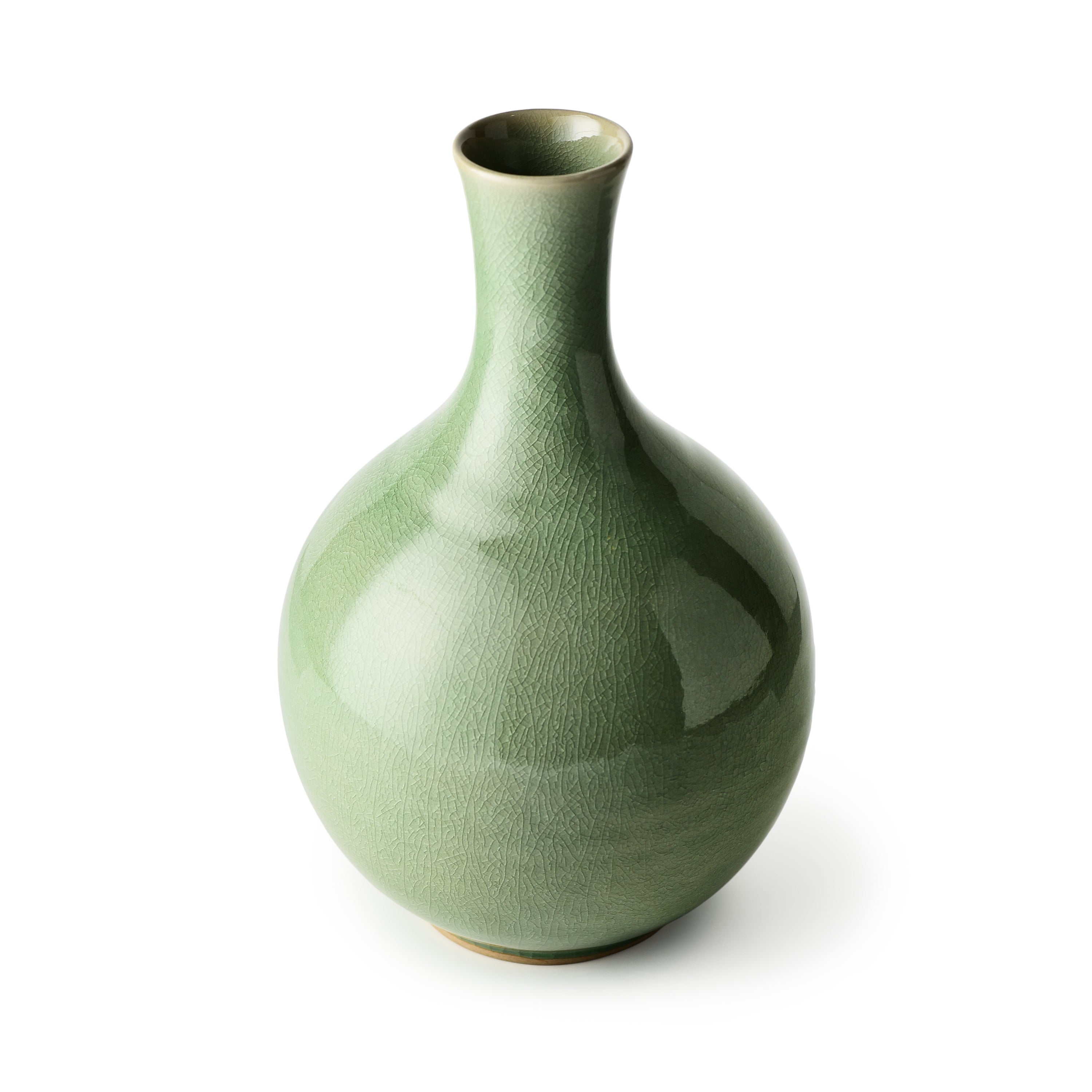 Celadon Pear Shaped Vase