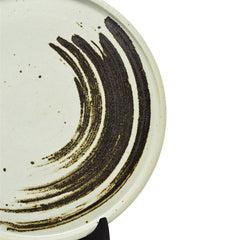 Stoneware Décor Plate Eternity Design