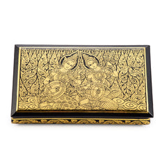 Apsara Musicians Lacquerware Jewellery Box