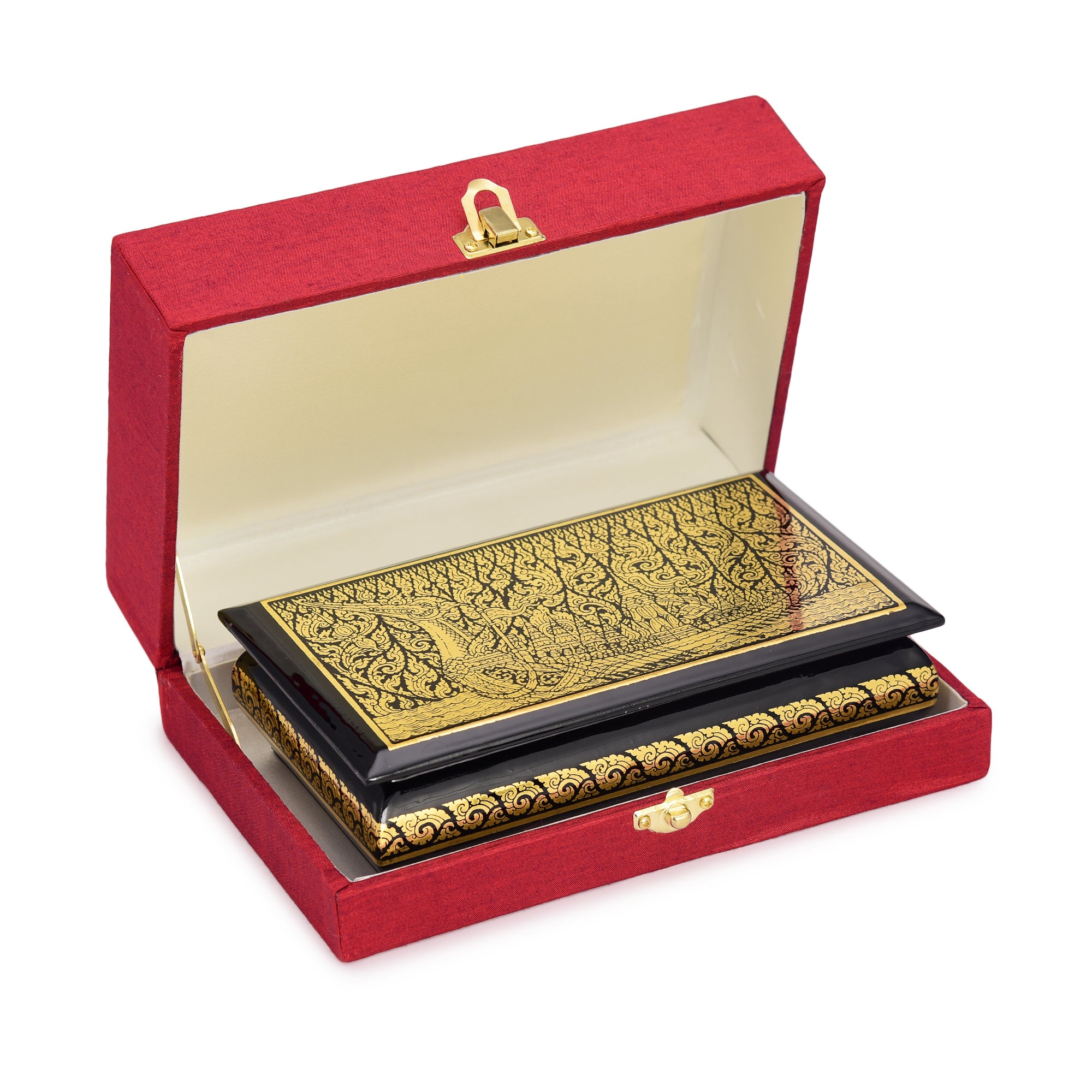 Royal Barge Lacquerware Jewellery Box