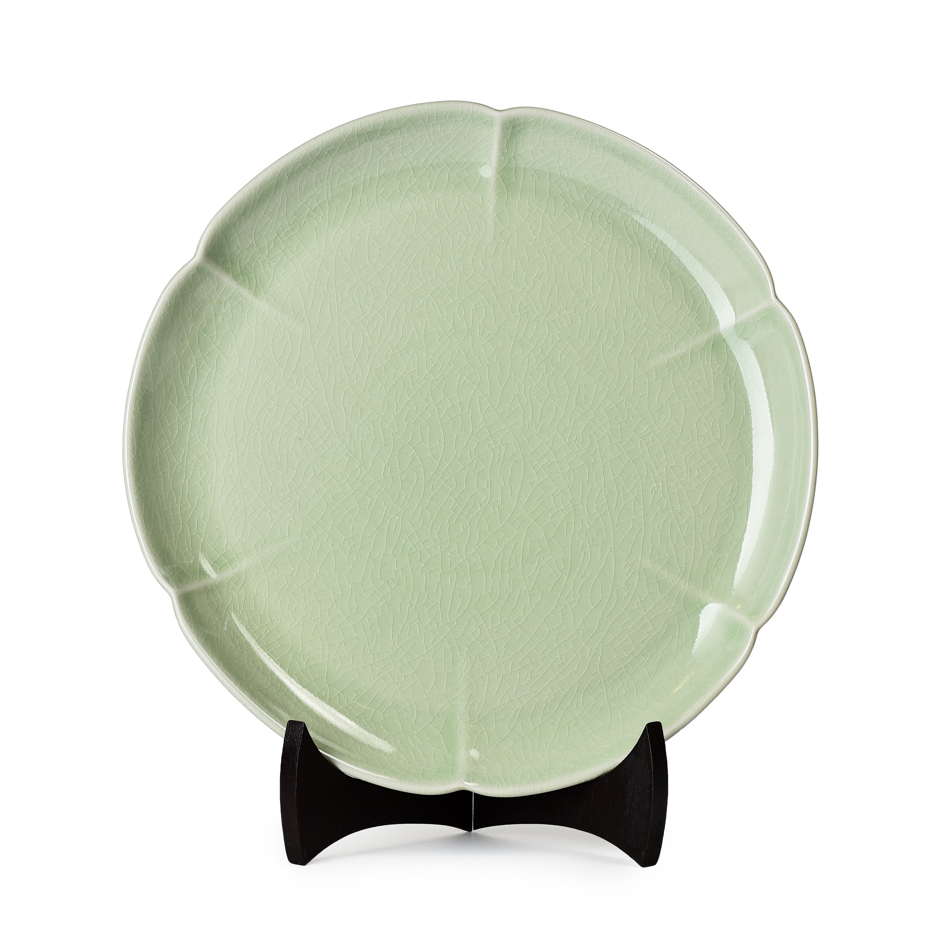 Celadon Display Plate Rim Design