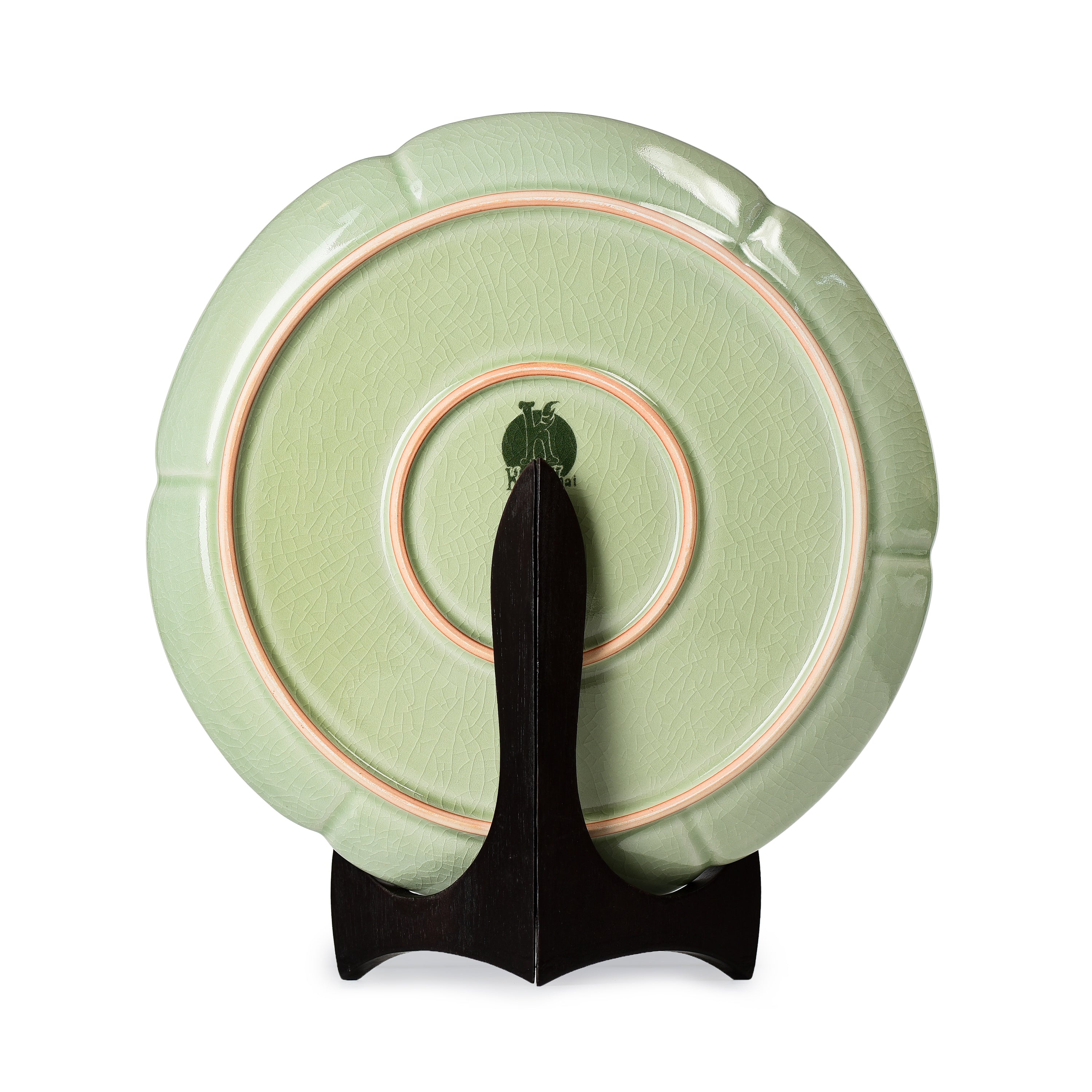 Celadon Display Plate Rim Design