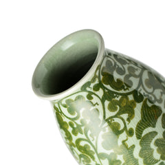 Celadon Tall Bottle Vase